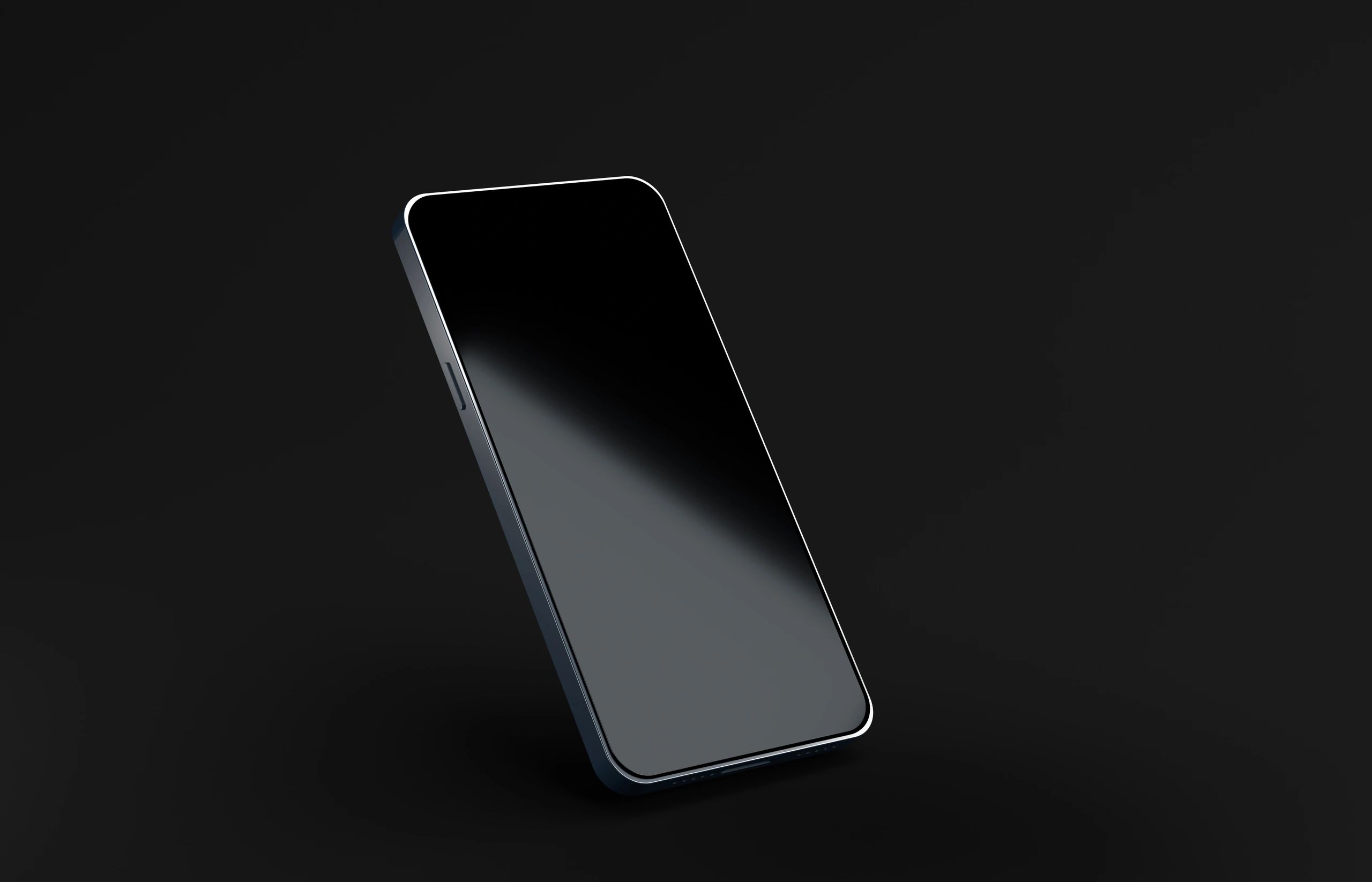 Mobile app prototype screen for product design